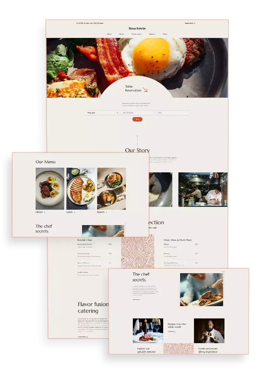 Restaurant Web Design Across Our 4 Markets